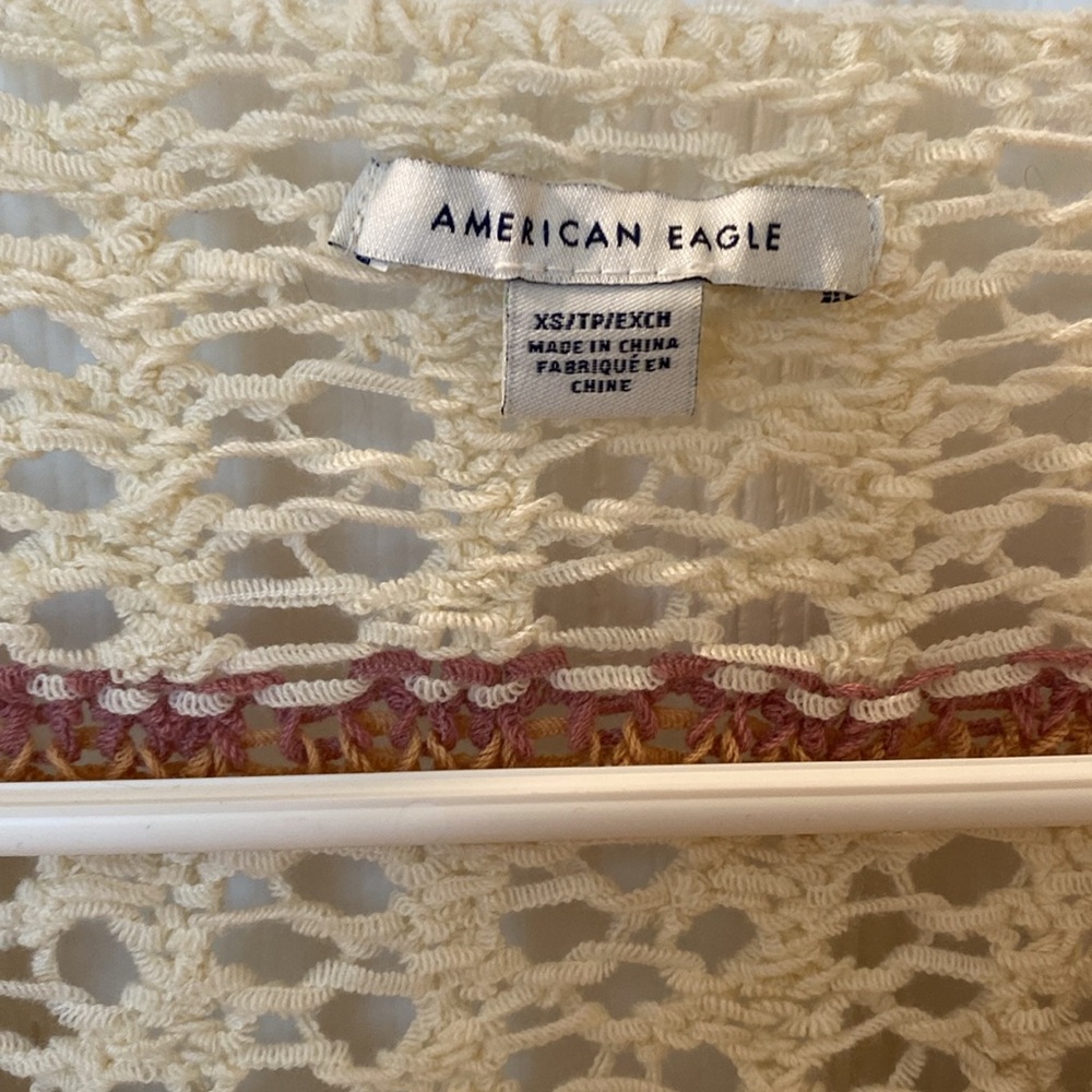 American Eagle striped women’s boho sweater - Picture 2 of 5